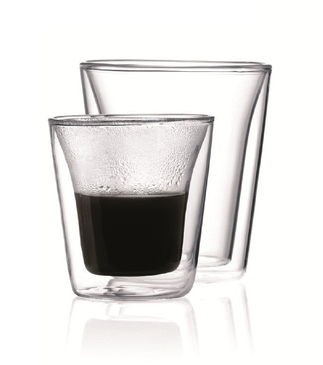 BODUM - Canteen double wall glasses large x 2